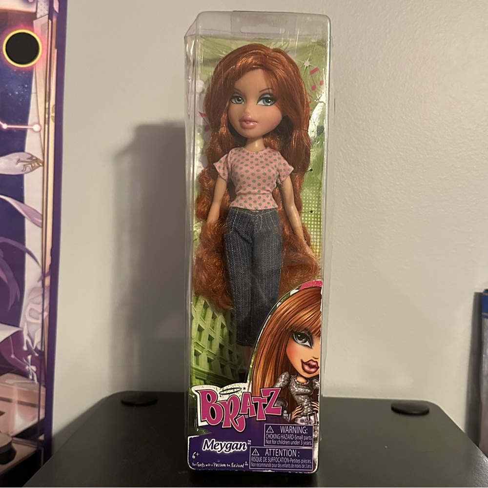Bratz Doll Meygan HTF Doll with Red Hair and Polka Dot Top Exclusive